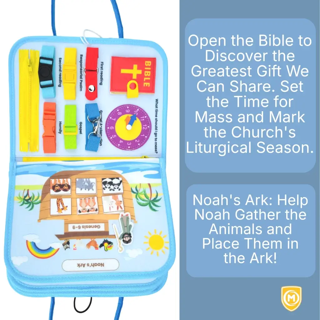 Busy Board Ideas for 8-Month-Olds